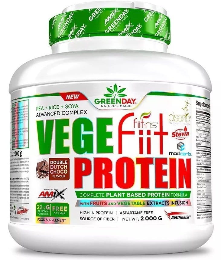 Vegan eiwitpoeder Amix Vege Fiit 2kg