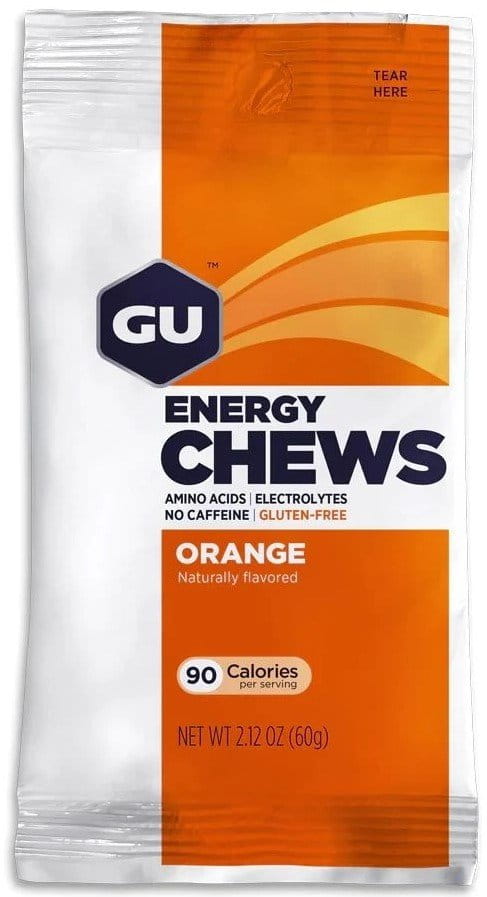 Energiegels GU Energy Chews 60 g Orange
