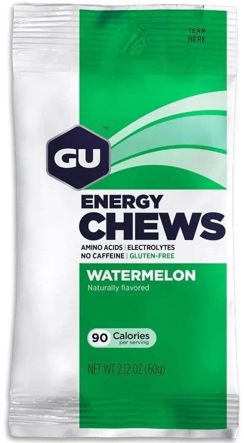 Energiegels GU Energy Chews 60 g Watermelon