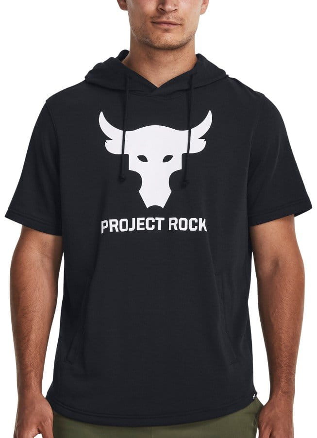 Sweatshirt met capuchon Under Armour Pjt Rock Terry SS HD-BLK