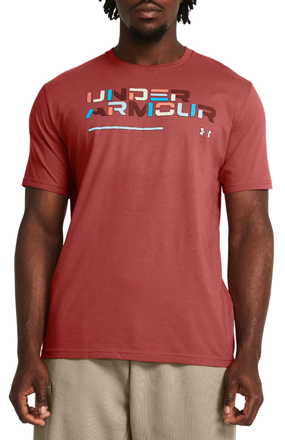 T-shirt Under Armour Colorblock Wordmark