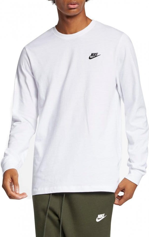 T-shirt met lange mouwen Nike M NSW CLUB TEE - LS