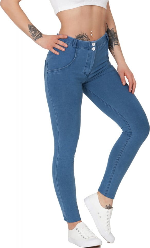 Broeken Boost Jeans Mid Waist Light Blue