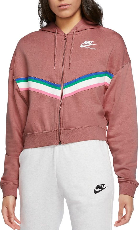 Sweatshirt met capuchon Nike W NSW HRTG FZ FLC