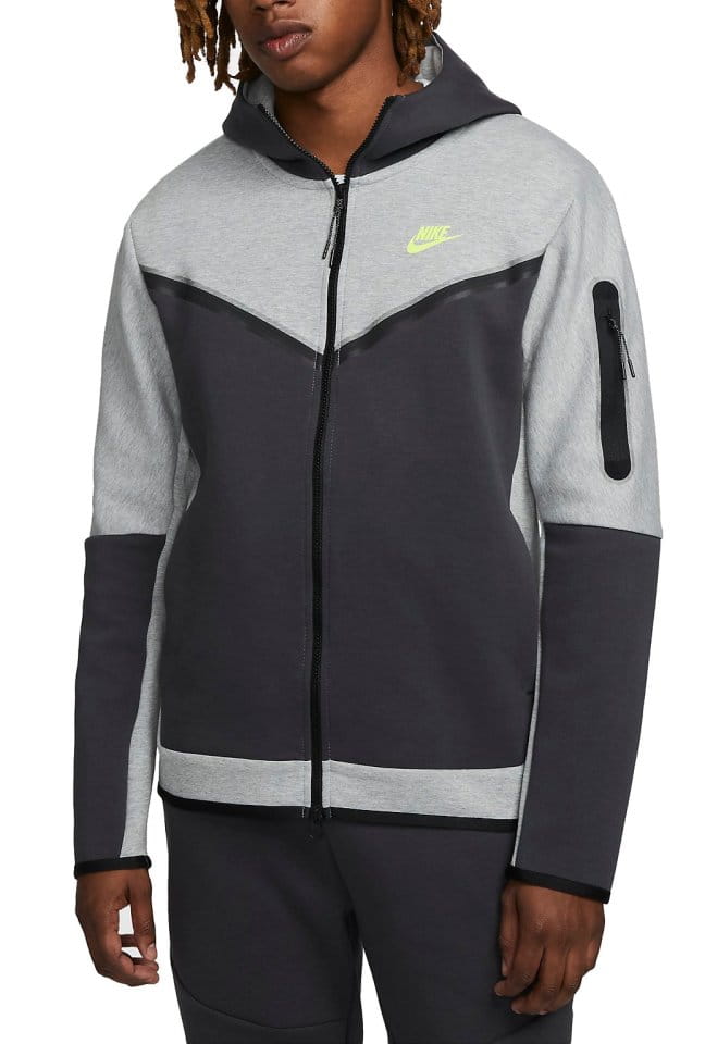 Sweatshirt met capuchon Nike M NSW TCH FLC HOODIE S FZ WR