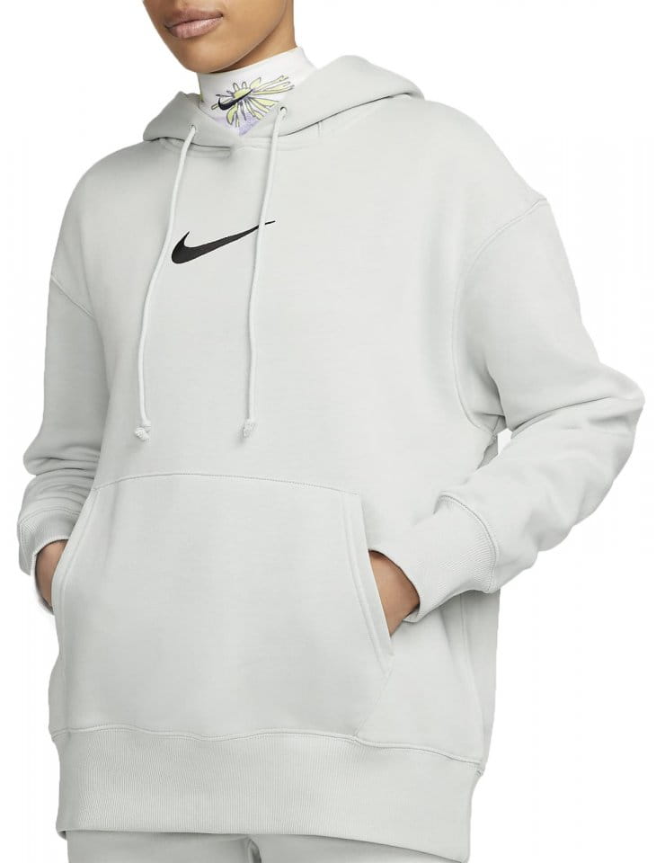 Sweatshirt met capuchon Nike W NSW FLC OS PO HDY MS