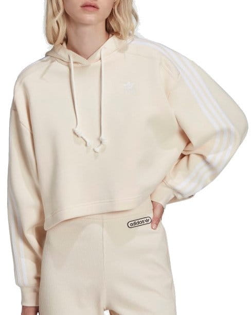 Sweatshirt met capuchon adidas Originals Adicolor Classics Cropped